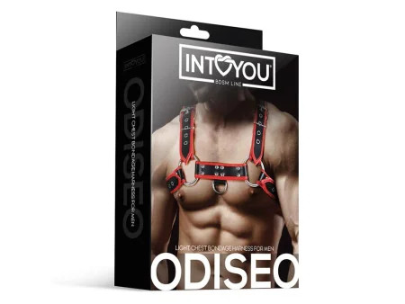 Odiseo Arnes Masculino para el Pecho Cuero Vegano
