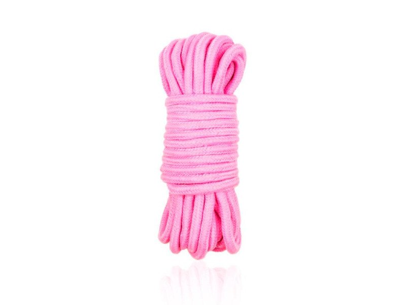 Cuerda de Bondage de Algodon 5 m Rosa