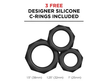 PDX Elite Masturbador de Doble Penetracion Vibrador