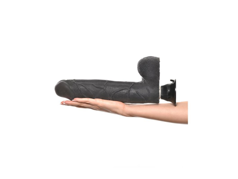 Vibrador Realista No 11 28 cm Negro