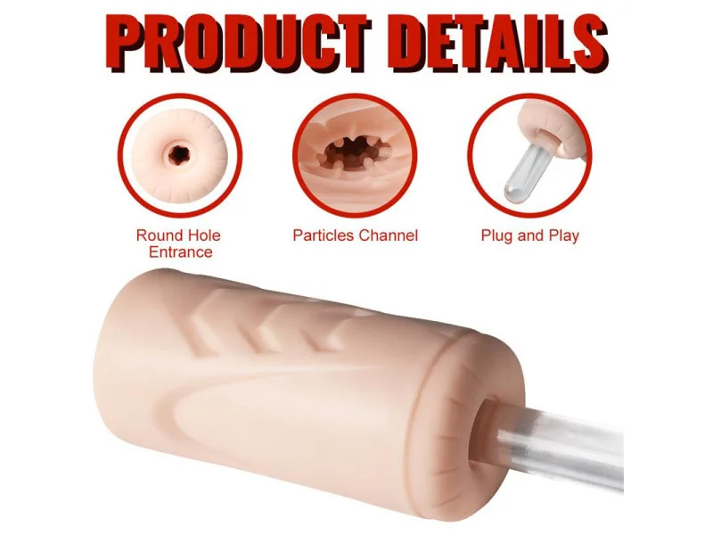 Masturbador con Vibracion y Efecto Succion Suctroker V100 I