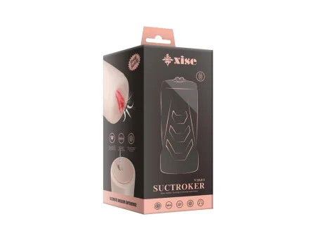 Masturbador con Vibracion y Efecto Succion Suctroker V100 I