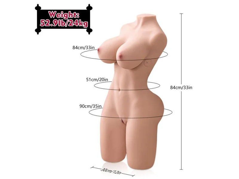 Erica Torso con Esqueleto Interno y Thrusting 24 kg