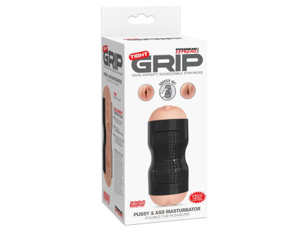 Pipedream Extreme Toyz Masturbador Tight Grip Pussy Ass Color Negro Pipedream Extreme Toyz Masturbador Tight Grip Pussy Ass Color Negro