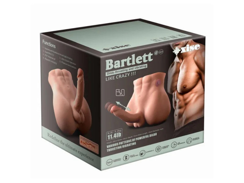 Batlett Masturbador con Pene y Ano Vibracion y Thrusting 52 kg