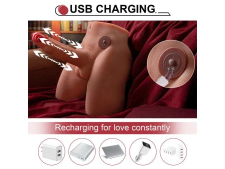 Jason Masturbador con Dildo y Ano Vibracion y Thrusting 41 KG