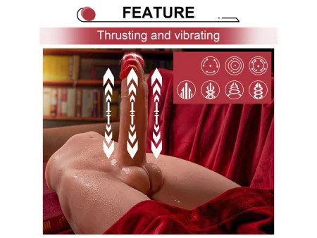 Jason Masturbador con Dildo y Ano Vibracion y Thrusting 41 KG