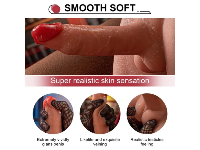 Jason Masturbador con Dildo y Ano Vibracion y Thrusting 41 KG