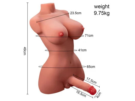 Hermosa Lady Boy Torso con Vibracion y Thrusting 975 kg