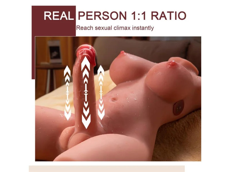 Miah Lady Boy Torso con Vibracion y Thrusting 98 kg