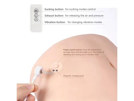 Ingrid Torso con Vibracion y Efecto Succion 153 kg