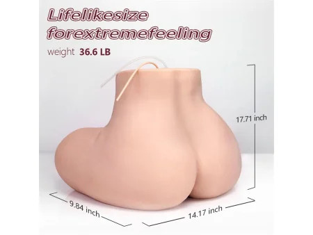 Ingrid Torso con Vibracion y Efecto Succion 153 kg