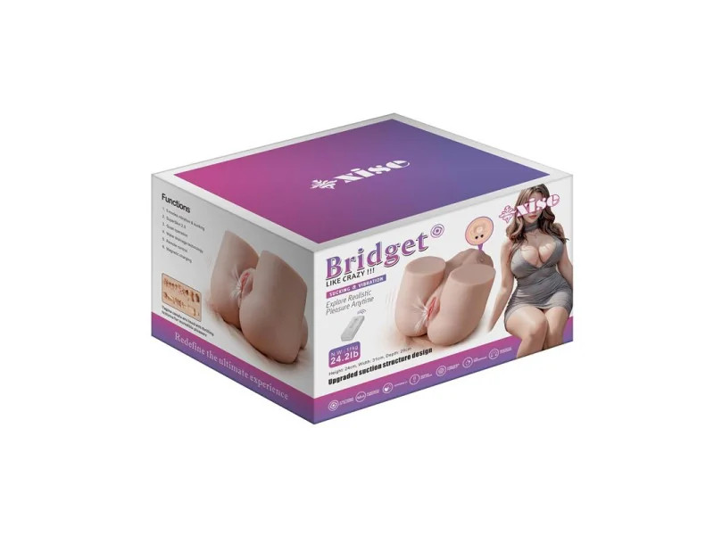 Bridget Torso con Vibracion y Efecto Succion 11 kg