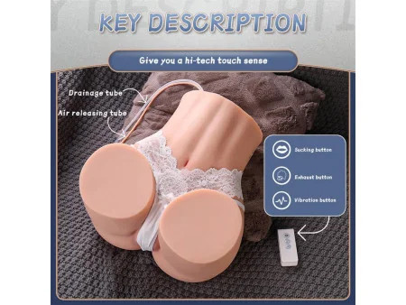 Bridget Torso con Vibracion y Efecto Succion 11 kg