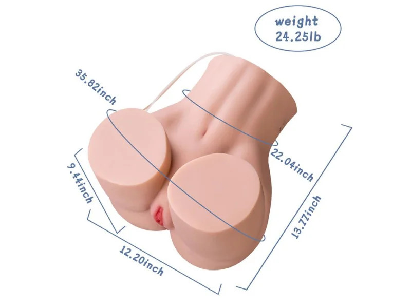 Bridget Torso con Vibracion y Efecto Succion 11 kg