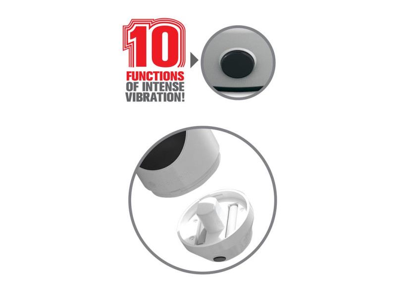 Masturbador Vibrador Mega Grip