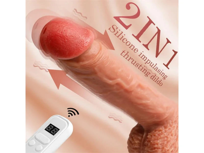 Dean Dildo con Thrusting y Vibracion 8