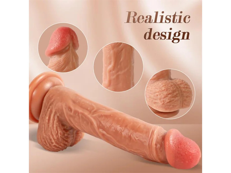 Dean Dildo con Thrusting y Vibracion 8
