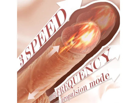 Dean Dildo con Thrusting y Vibracion 8 Dean Dildo con Thrusting y Vibracion 8