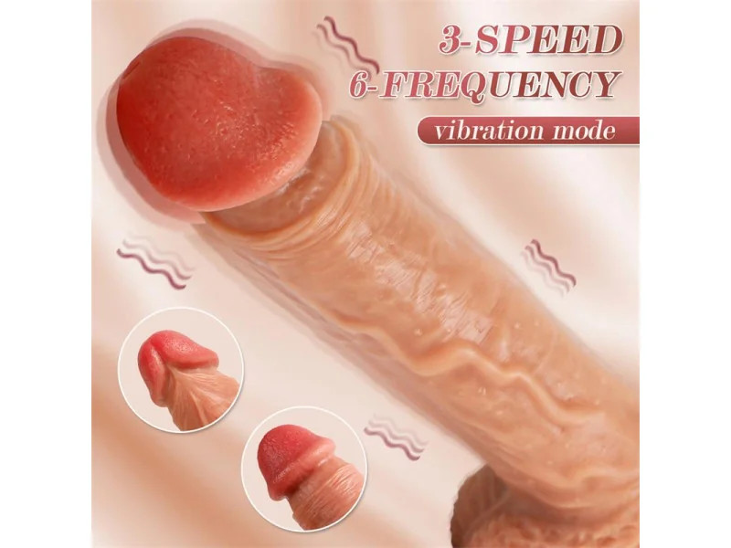 Dean Dildo con Thrusting y Vibracion 8