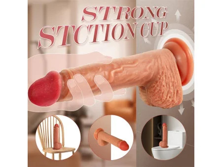 Dean Dildo con Thrusting y Vibracion 8 Dean Dildo con Thrusting y Vibracion 8