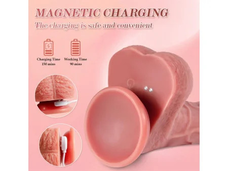 Marshall Dildo con Thrusting y Vibracion 8 Marshall Dildo con Thrusting y Vibracion 8