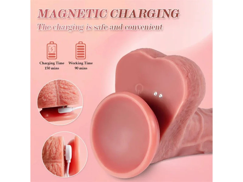 Marshall Dildo con Thrusting y Vibracion 8