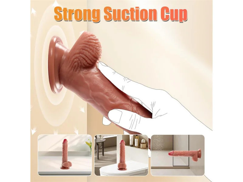 Marvin Dildo con Thrusting y Vibracion 807