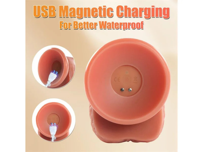 Marvin Dildo con Thrusting y Vibracion 807