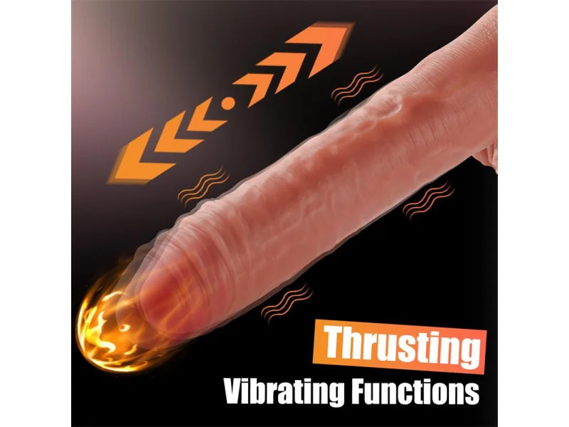 Baird Dildo con Thrusting y Vibracion 807
