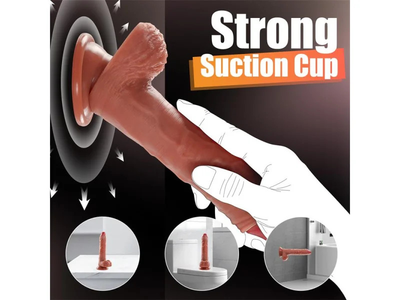 Baird Dildo con Thrusting y Vibracion 807