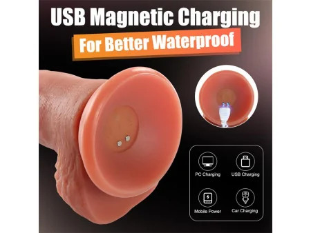 Baird Dildo con Thrusting y Vibracion 807 Baird Dildo con Thrusting y Vibracion 807