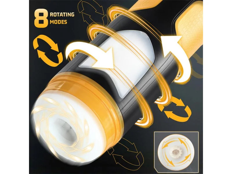 Alston Masturbador con Thrusting y Rotacion