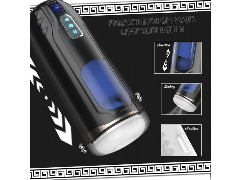 Cosima Masturbador con Vibracion Thrusting y Efecto Succion