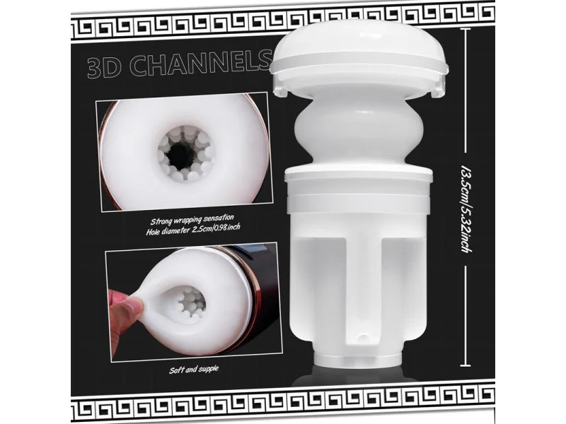 Cosima Masturbador con Vibracion Thrusting y Efecto Succion