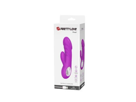Vibrador Ansel USB Silicona Purpura