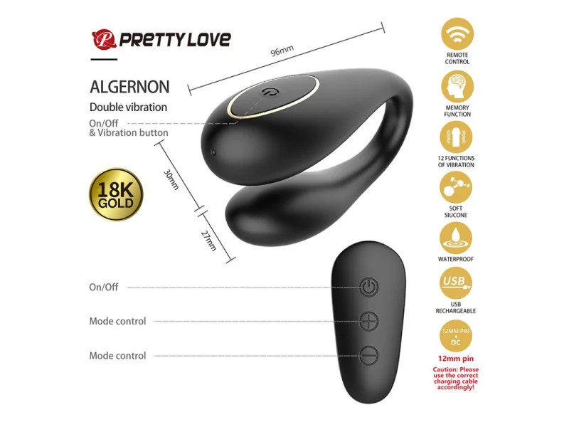 Luxury Set Queens 12 Juguetes Negro y Oro 18k