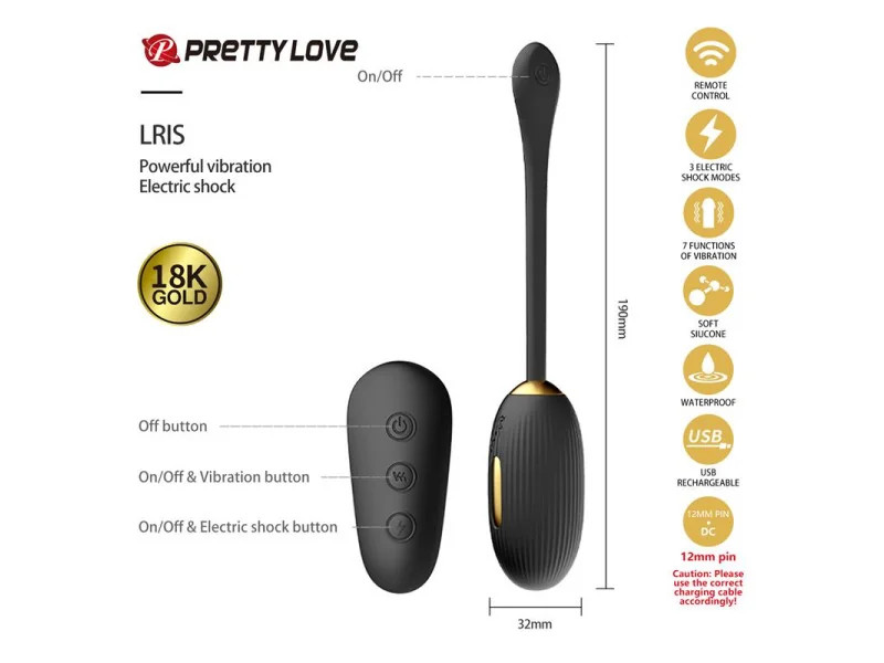 Luxury Set Queens 12 Juguetes Negro y Oro 18k