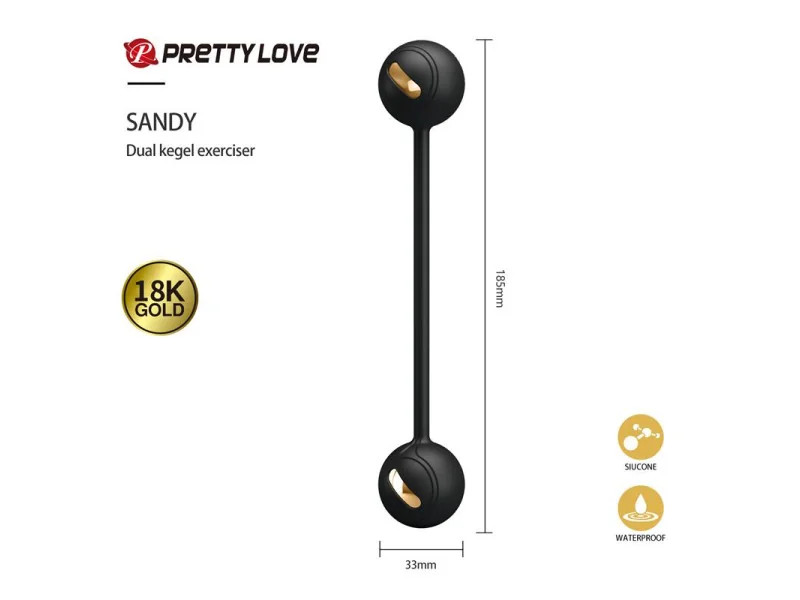 Luxury Set Queens 12 Juguetes Negro y Oro 18k