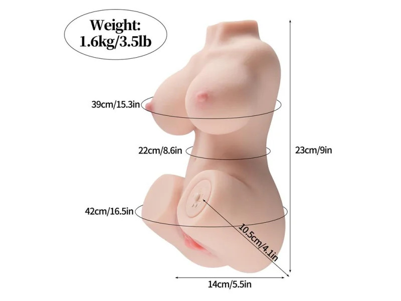 Lilinet Mini Torso con Vibracion 16 kg