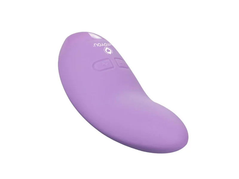 Patty Mini Masajeador Silicona USB Purpura