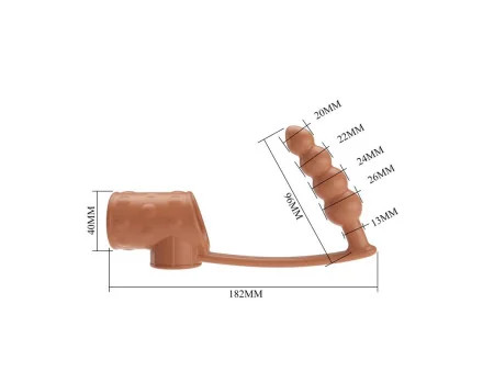 Plug Anal con Anillo para el Pene Plug Anal con Anillo para el Pene