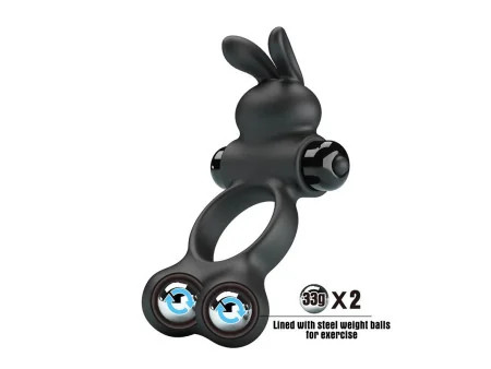 Yusuf Anillo para el Pene con Bolas de Metal 2x33gr Yusuf Anillo para el Pene con Bolas de Metal 2x33gr