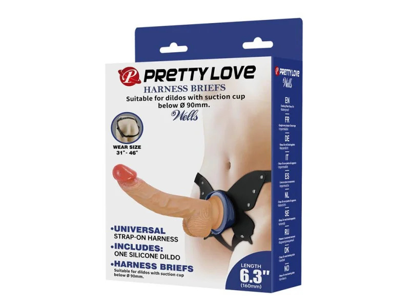 Wells Arnes Universal con Dildo