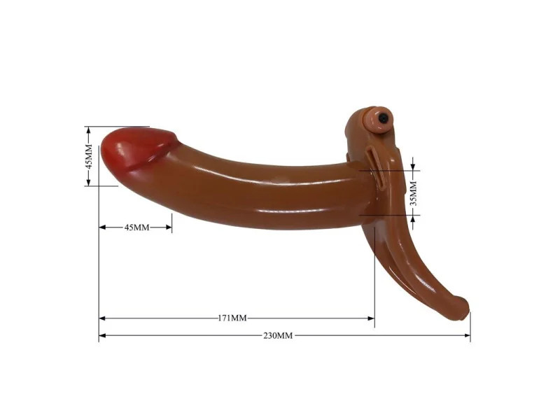 Bradden Arnes Universal con Dildo Hueco con Vibracion 67