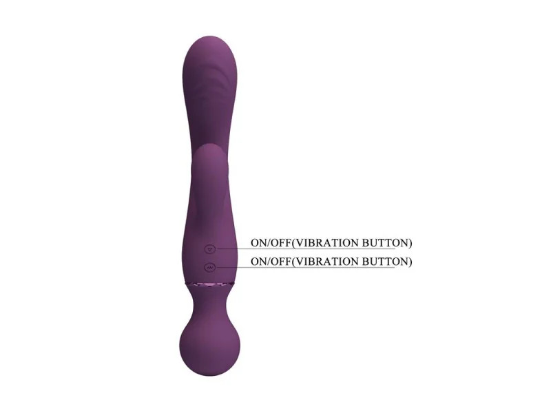 All Roundet Vibrador y Masajeador 2 en 1