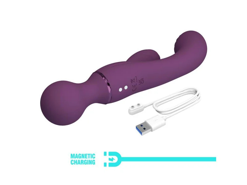 All Roundet Vibrador y Masajeador 2 en 1