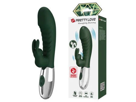 Naughty Bunny Vibrador 30 Funciones Verde
