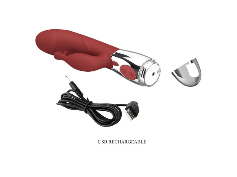 Rasmussen Vibrador 30 Funciones Rojo