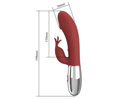 Rasmussen Vibrador 30 Funciones Rojo Rasmussen Vibrador 30 Funciones Rojo
